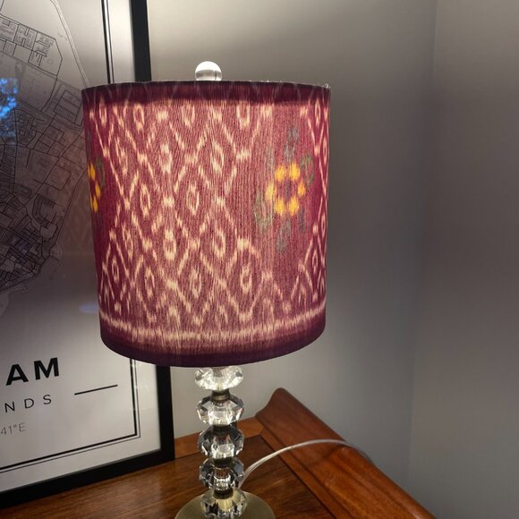 Exclusive lamp upholstered with IKAT fabric - Picture 6 of 6